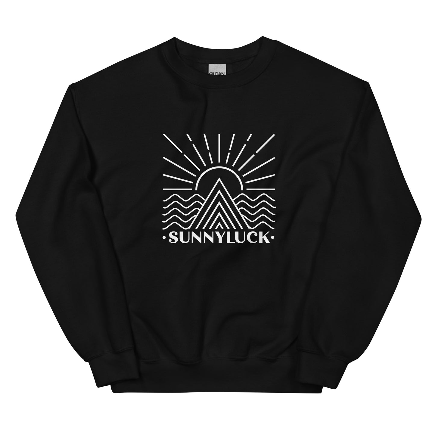 SunnyLuck Mountain & Waves Sweatshirt