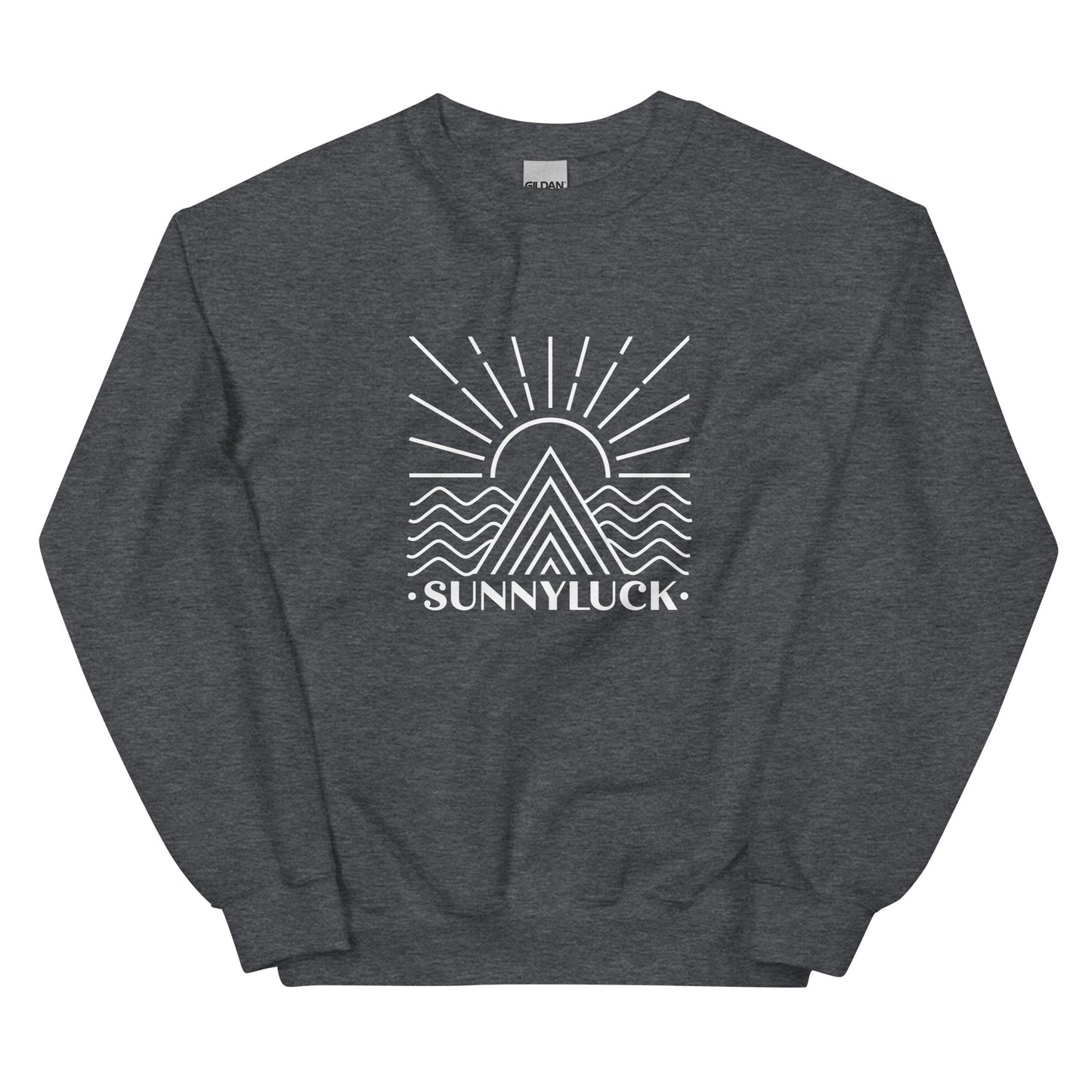 SunnyLuck Mountain & Waves Sweatshirt