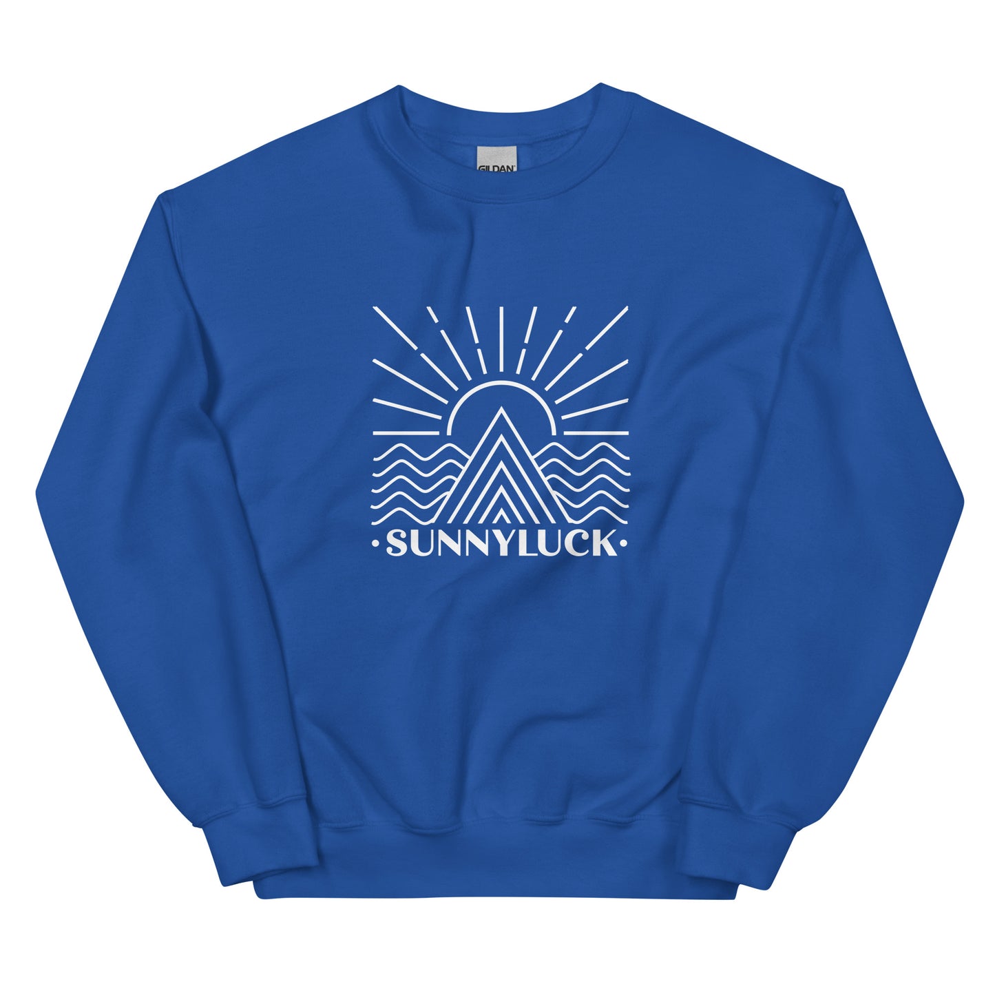 SunnyLuck Mountain & Waves Sweatshirt