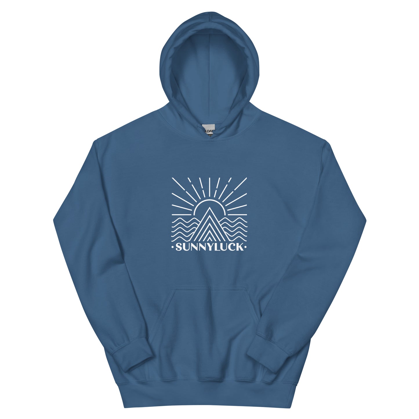 SunnyLuck Mountain & Waves Hoodie