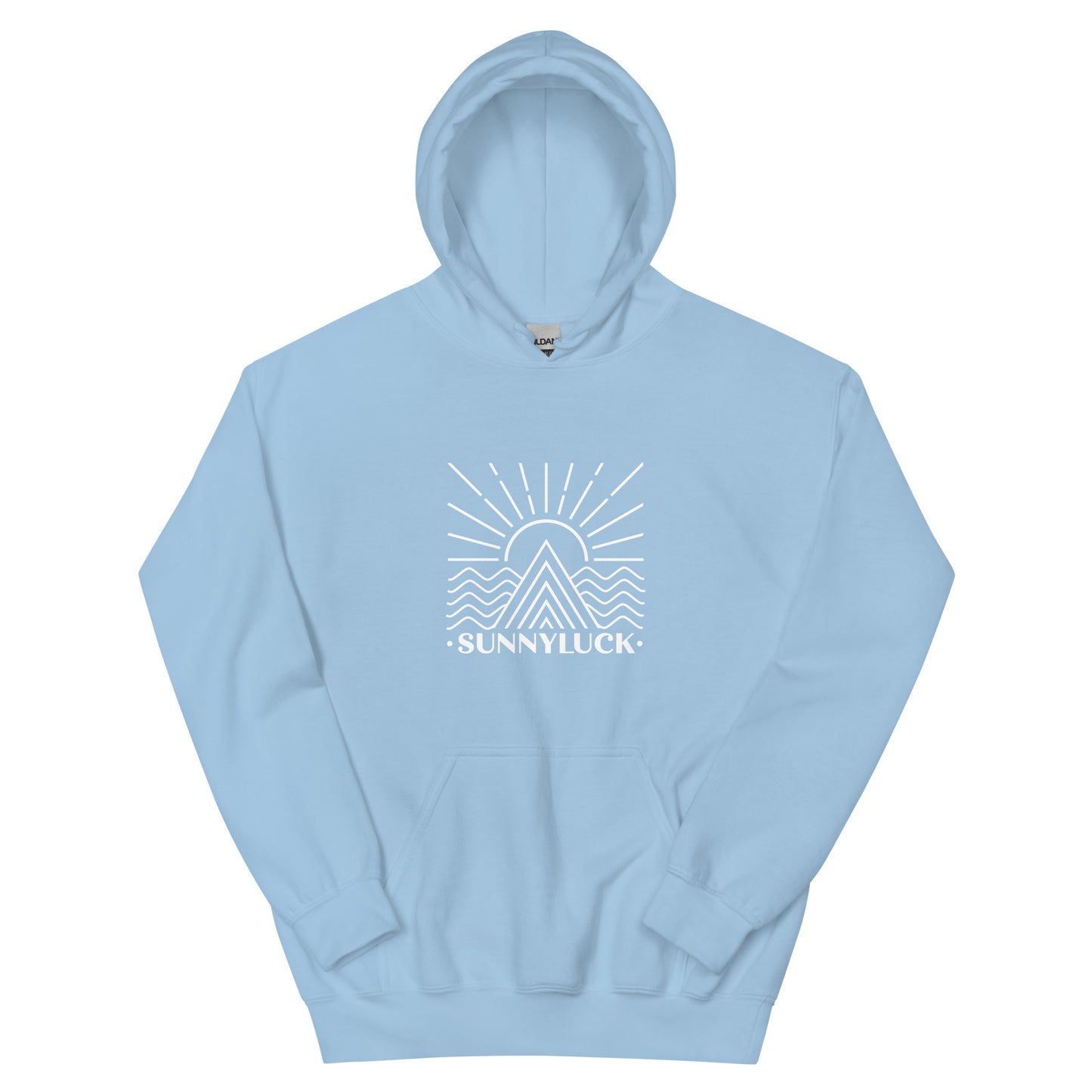 SunnyLuck Mountain & Waves Hoodie