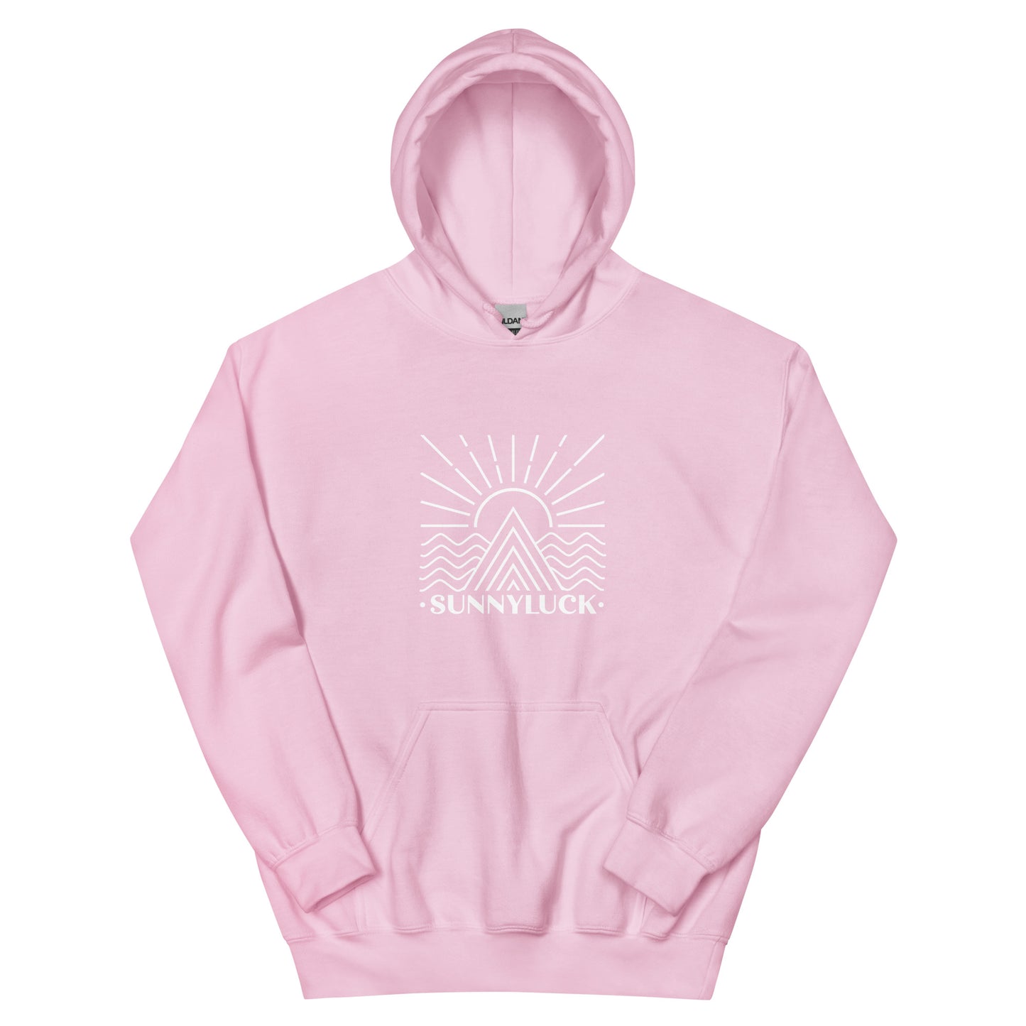 SunnyLuck Mountain & Waves Hoodie