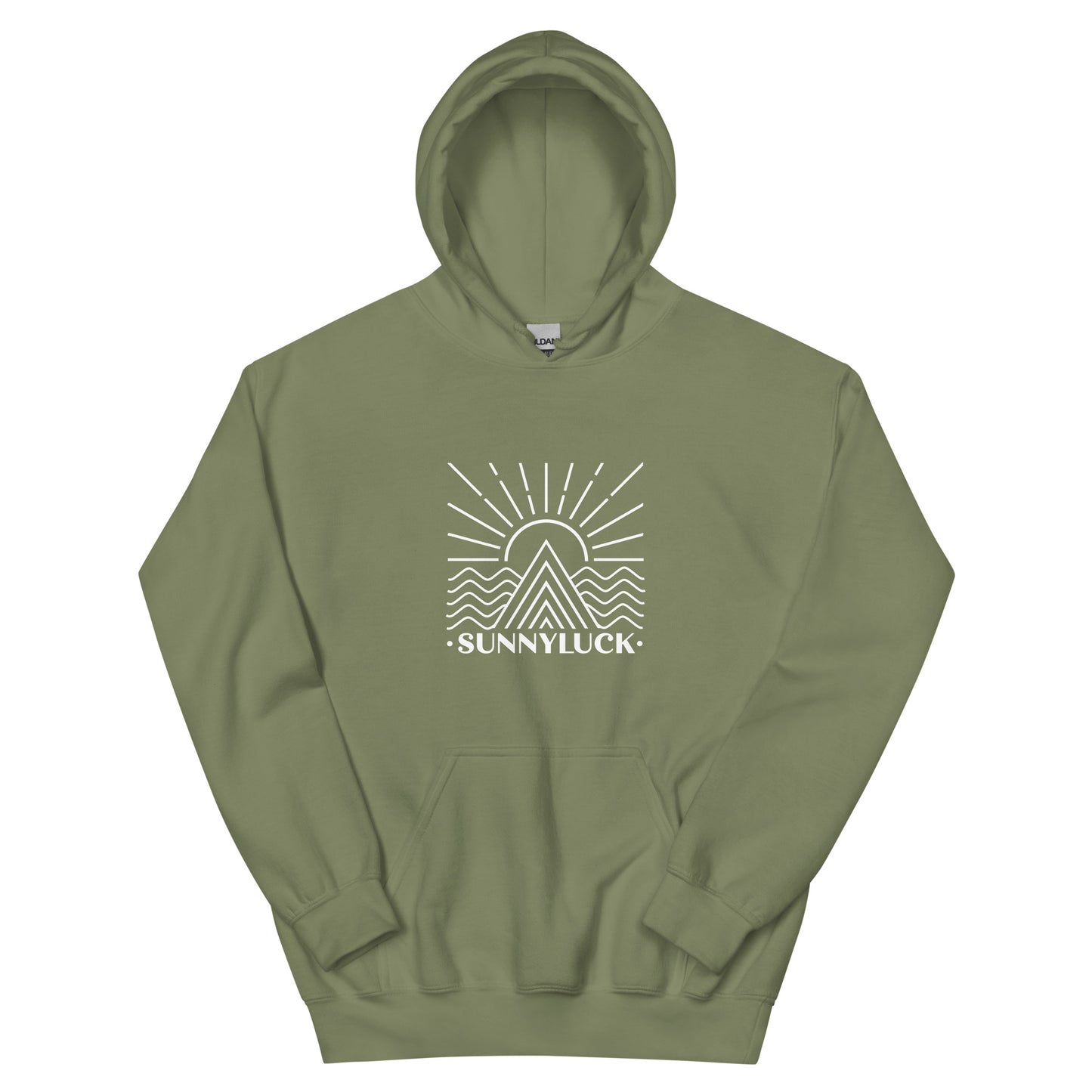 SunnyLuck Mountain & Waves Hoodie