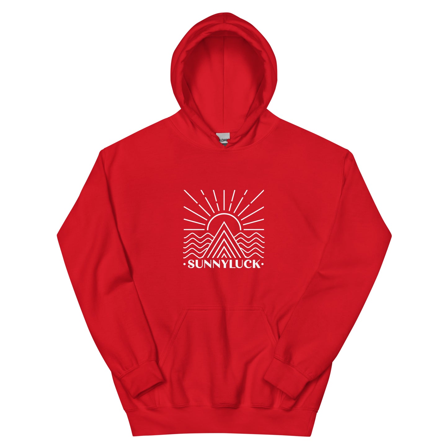 SunnyLuck Mountain & Waves Hoodie