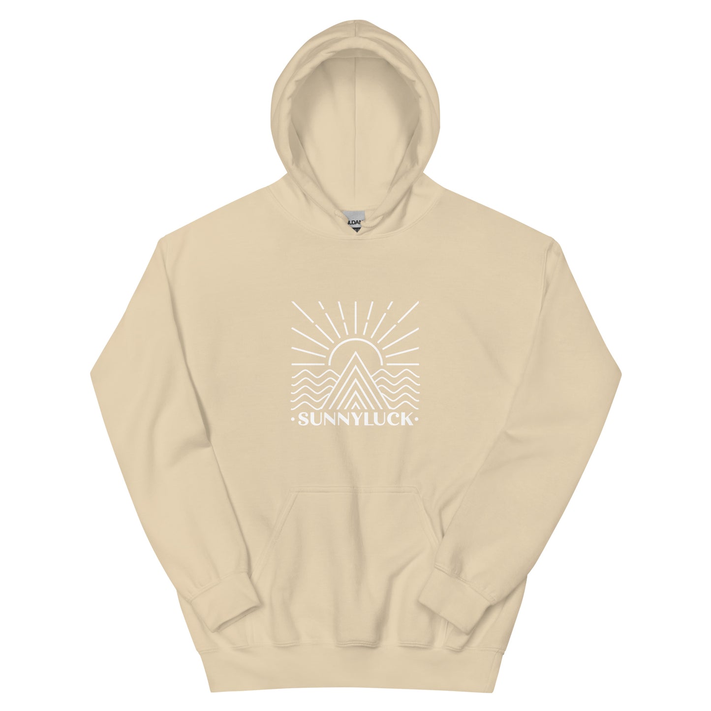 SunnyLuck Mountain & Waves Hoodie