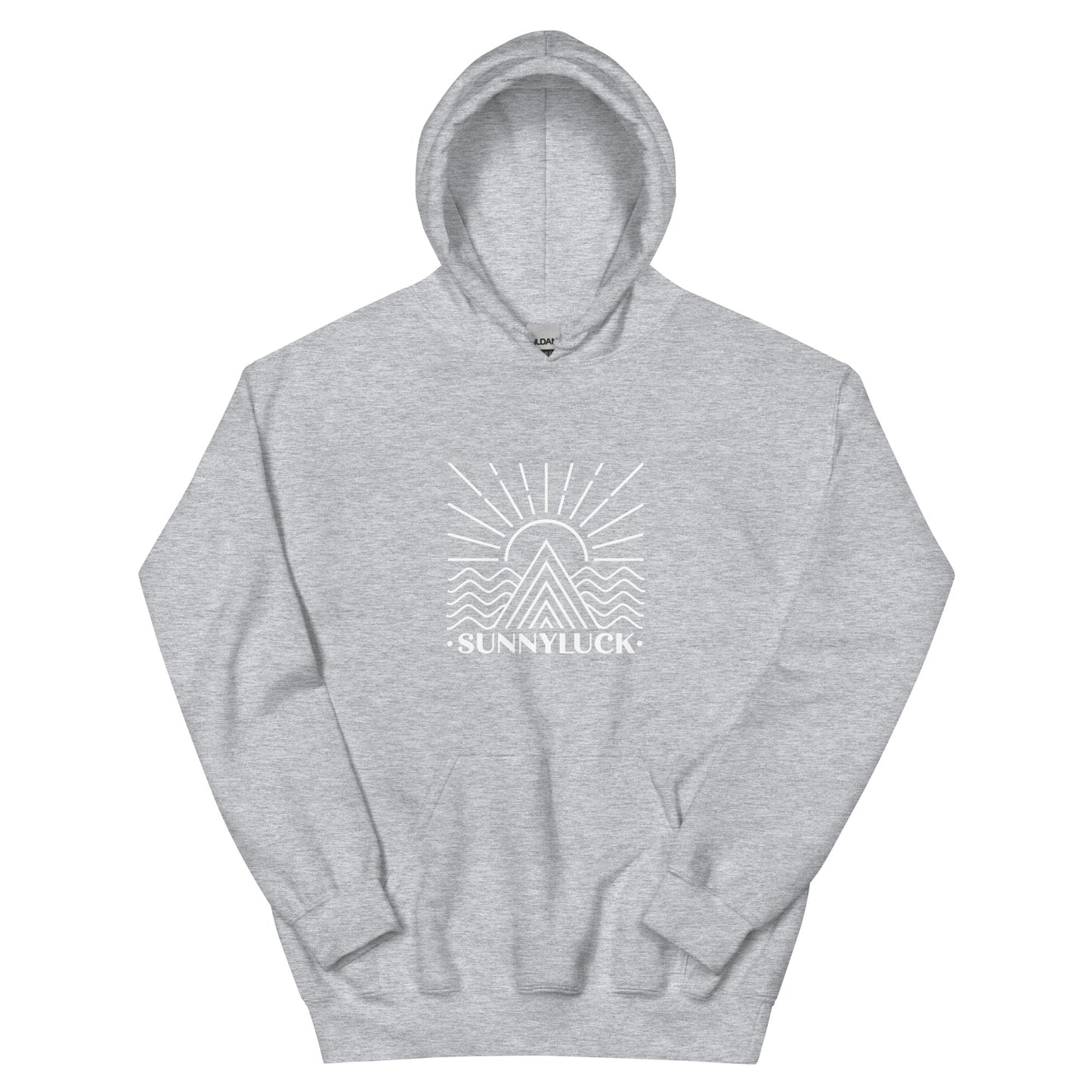 SunnyLuck Mountain & Waves Hoodie