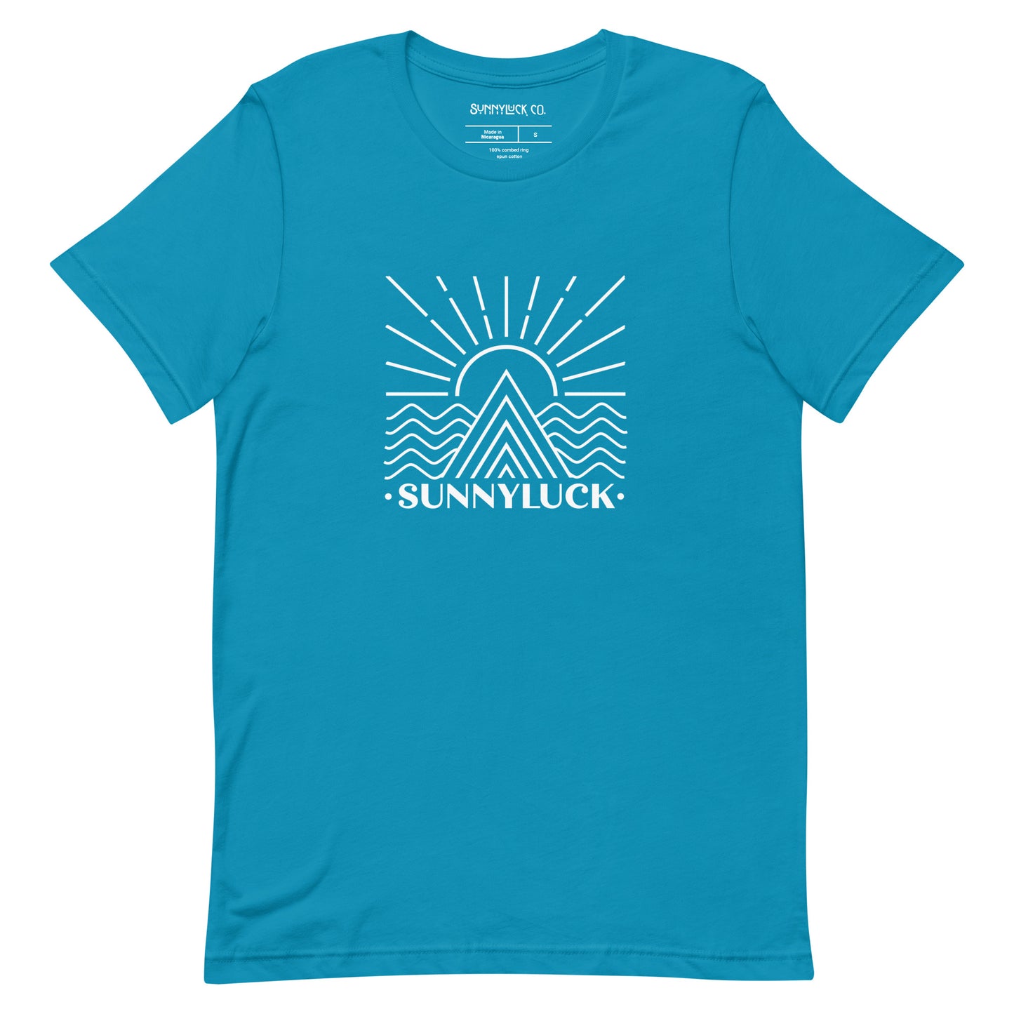 SunnyLuck Mountain & Waves Tee