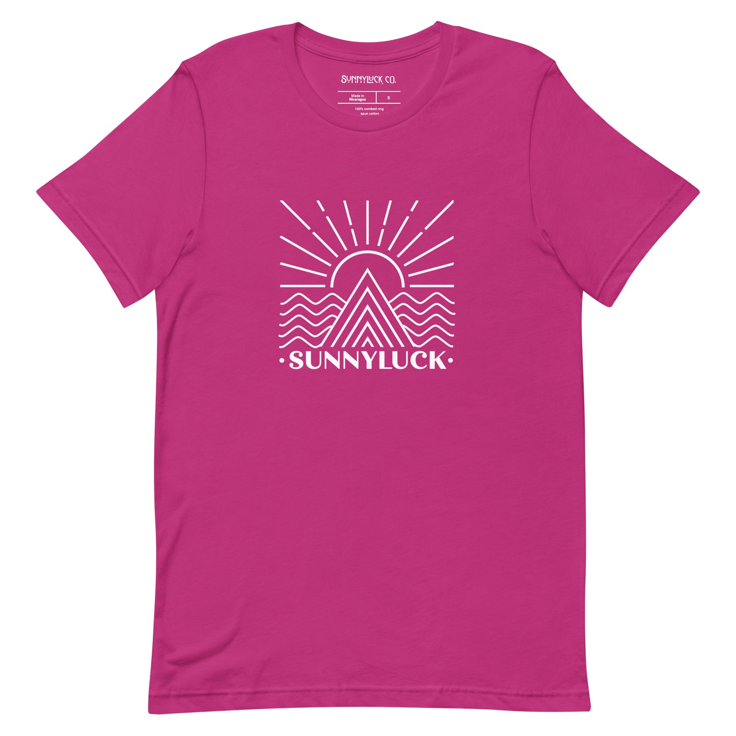 SunnyLuck Mountain & Waves Tee