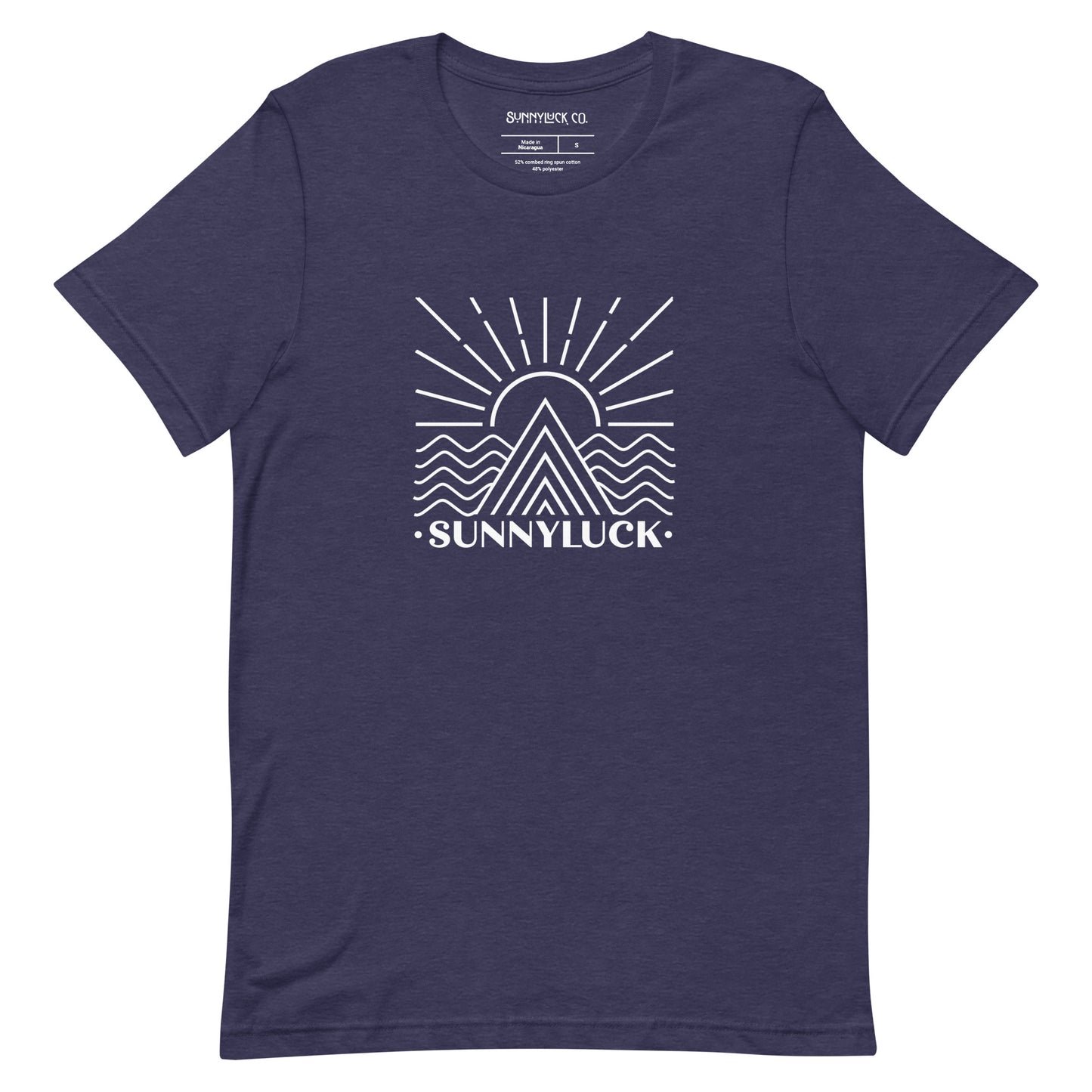SunnyLuck Mountain & Waves Tee