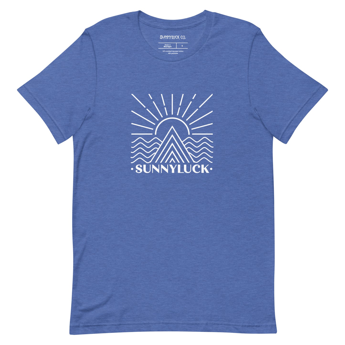 SunnyLuck Mountain & Waves Tee
