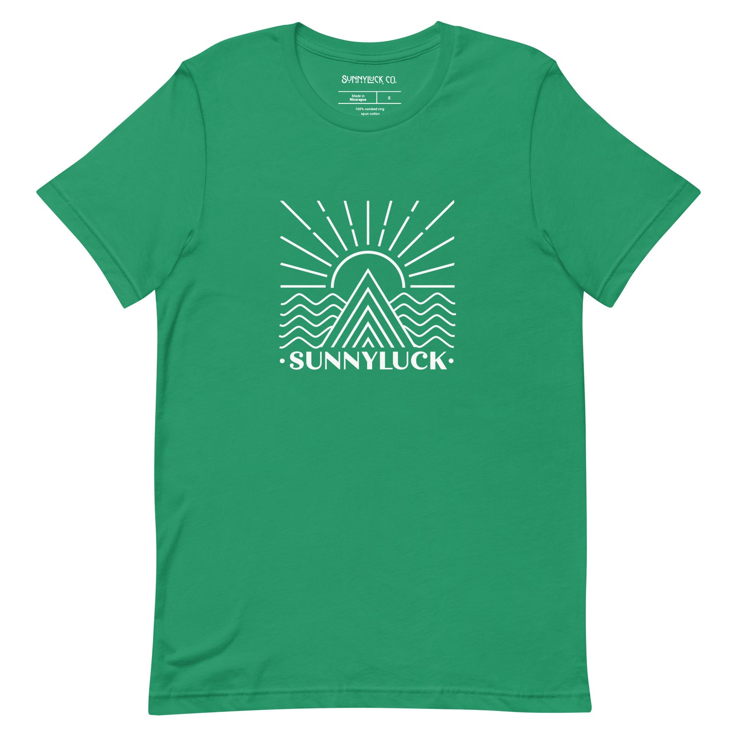 SunnyLuck Mountain & Waves Tee