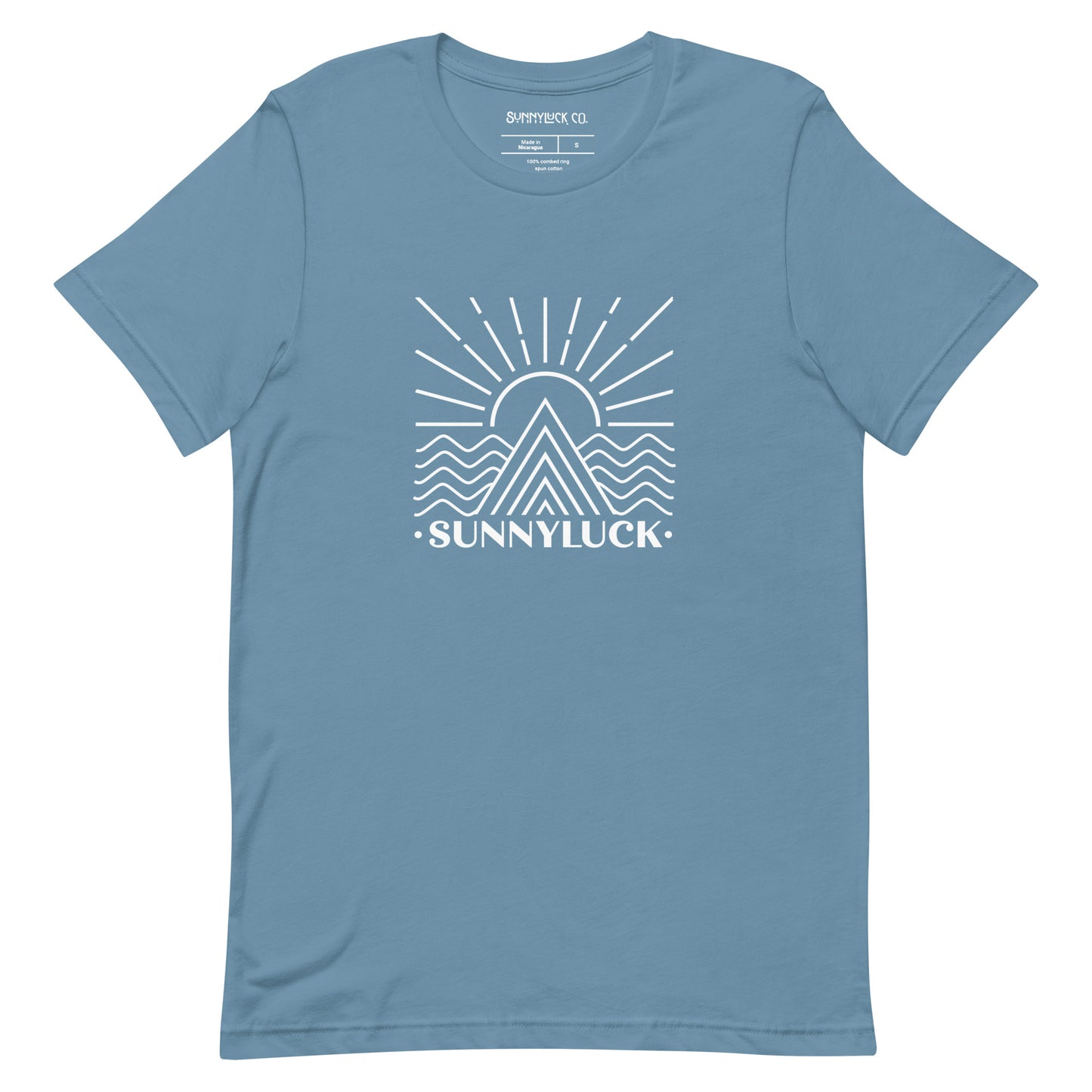 SunnyLuck Mountain & Waves Tee