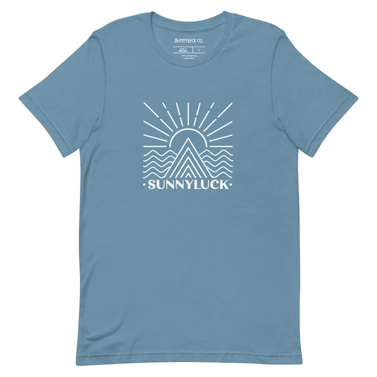 SunnyLuck Mountain & Waves Tee