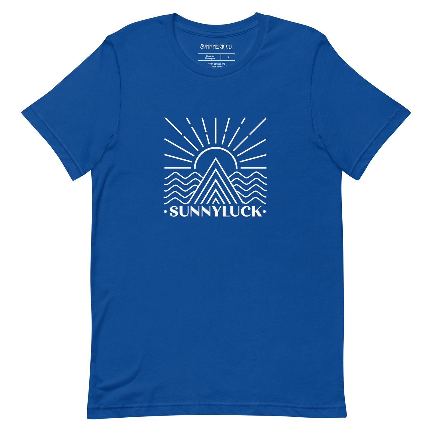 SunnyLuck Mountain & Waves Tee