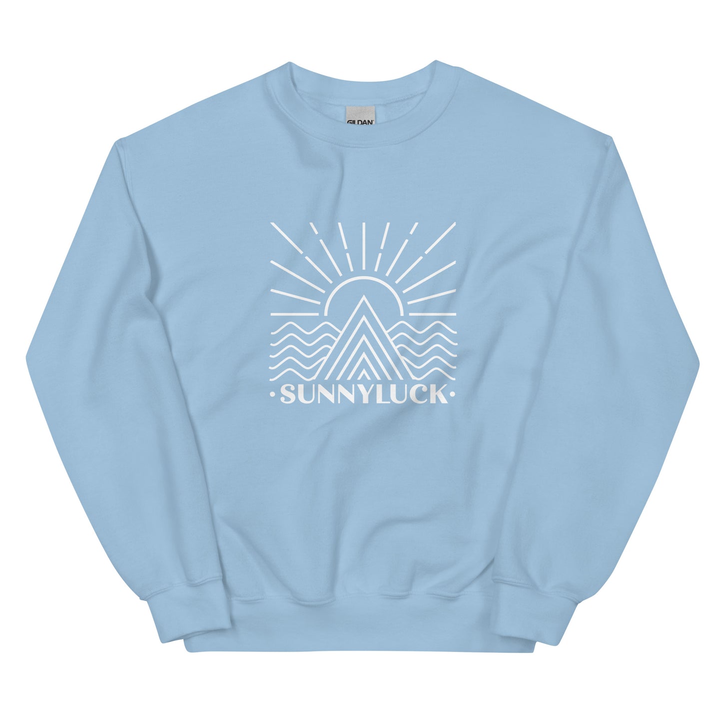 SunnyLuck Mountain & Waves Sweatshirt