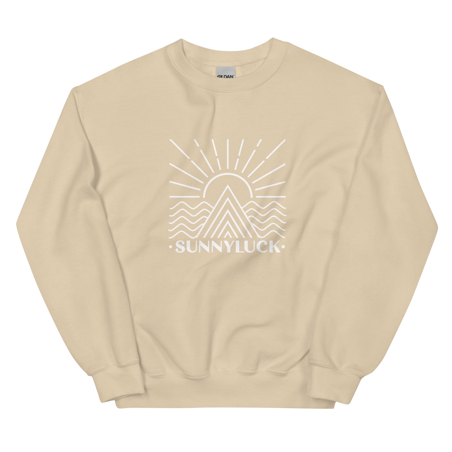 SunnyLuck Mountain & Waves Sweatshirt